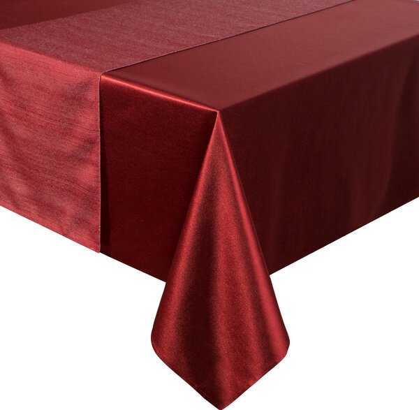 OBRUS GLAMO SADA 140X220 CM, 33X220 CM BORDOVÁ