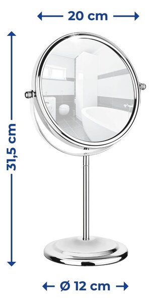 Kozmetické zväčšovacie zrkadlo (7x) ø 15 cm – Maximex