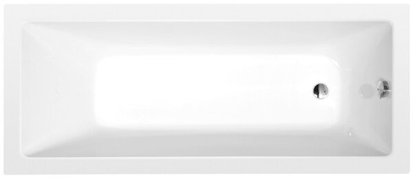 Polysan NOEMI obdĺžniková vaňa 160x70x39cm, biela