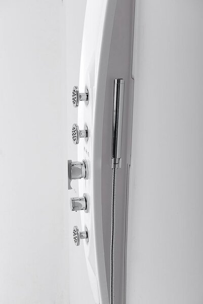 Polysan Polysan, MOLA sprchový panel s termostat. batériou 210x1300mm, nástenný, 80365
