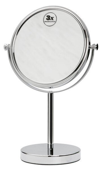 Sapho Kozmetické zrkadlo na postavenie, Ø 180 mm, chróm