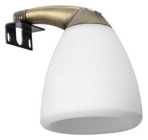 Sapho Sapho, CANDELA LED nástenné svietidlo, 4 W, 83x108x114 mm, IP44, bronz, E27175CI-1508