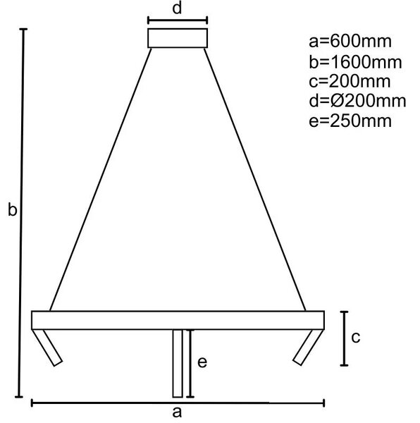LED svietidlo + diaľkový ovládač 85W (J7303/B)