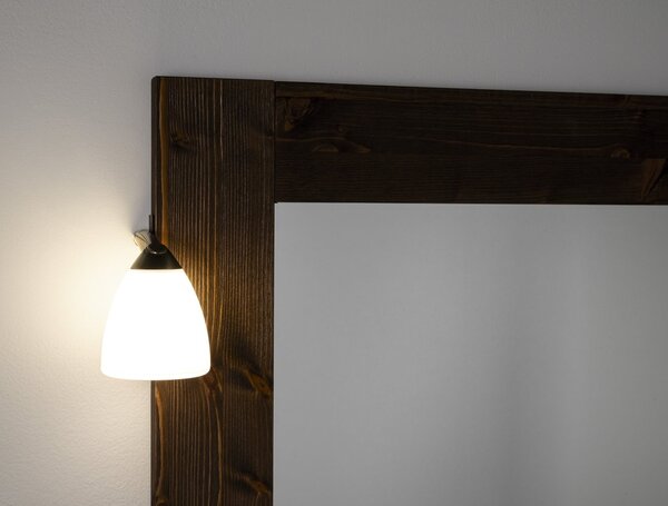 Sapho Sapho, CANDELA LED nástenné svietidlo, 4 W, 83x108x114 mm, IP44, bronz, E27175CI-1508