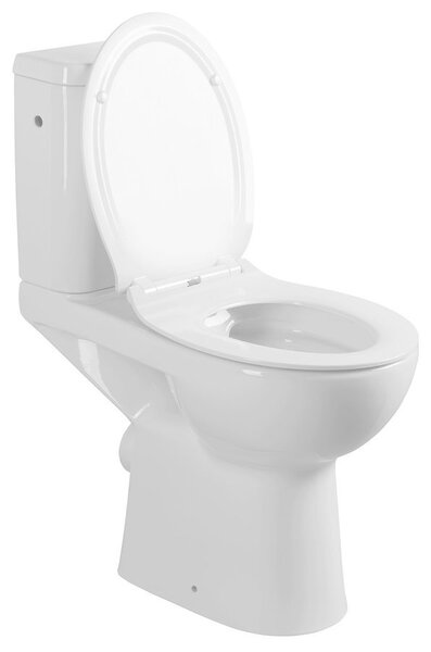 Cersanit Etiuda, WC kombi misa zvýšená pre hendikepovaných, CleanOn bez sedátka, zadný odpad, K11-0221