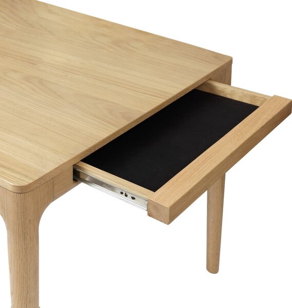 Rozkladací jedálenský stôl z dubového dreva 90x200 cm Heart'n'Soul – UMAGE