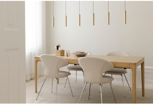 Rozkladací jedálenský stôl z dubového dreva 90x200 cm Heart'n'Soul – UMAGE
