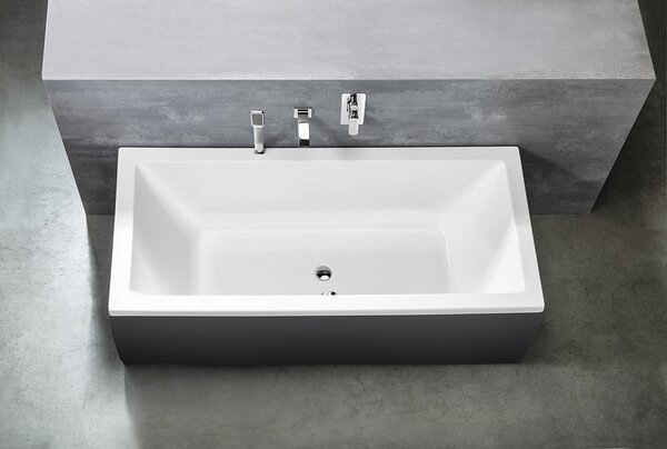 Aqualine Aqualine, NISA obdĺžniková vaňa 180x80x41cm, biela, A1880