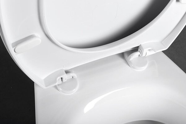 Aqualine Aqualine, FIXET WC sedátko, biela, ST278