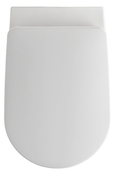 Kerasan Kerasan, NOLITA WC sedátko, SLIM, Soft Close, biela, 539101