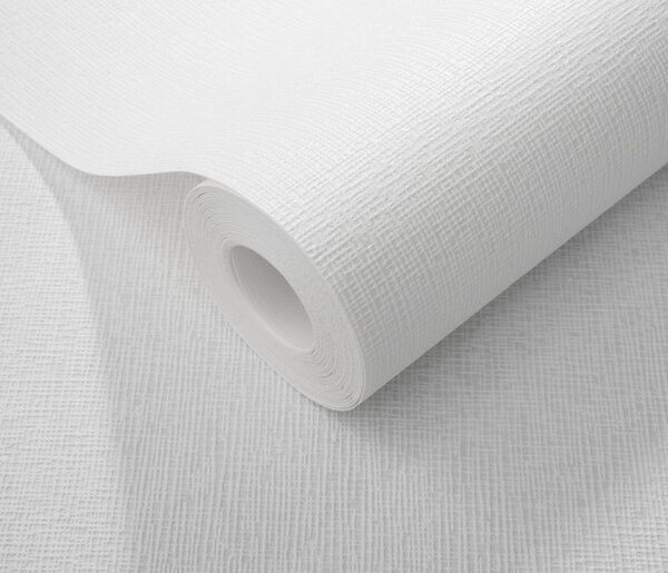 DIMEX | Vliesová tapeta na stenu WPE-902365 | 0,53 x 10,05 m | biela