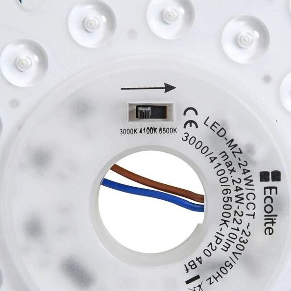 Magnetický LED SMD modul 24W s nastaviteľnou farbou svetla (LED-MZ-24W/CCT)