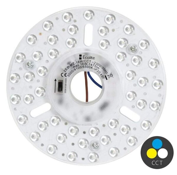 Magnetický LED SMD modul 16W s nastaviteľnou farbou svetla (LED-MZ-16W/CCT)