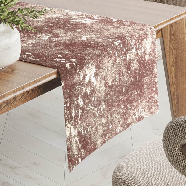 Biante Zamatový behúň na stôl Isabela IBL-013 Gold Design staroružový 20x120 cm