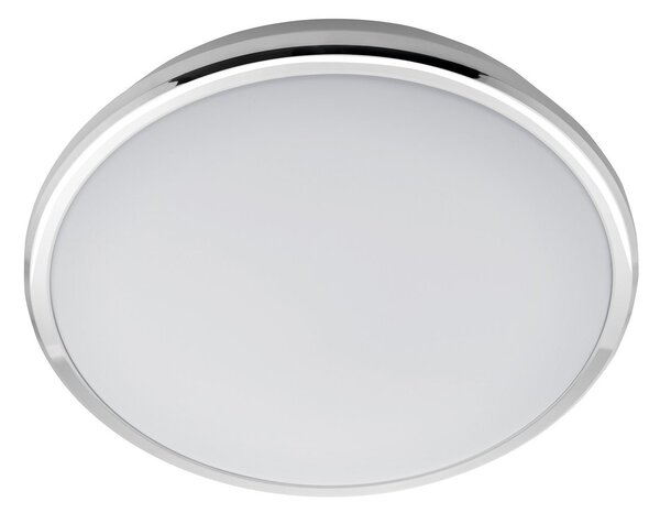 Sapho Sapho, SILVER stropné LED svietidlo, priemer 29cm, 10W, 230V, 3000K/4000K/6500K, IP44, chróm, AU480