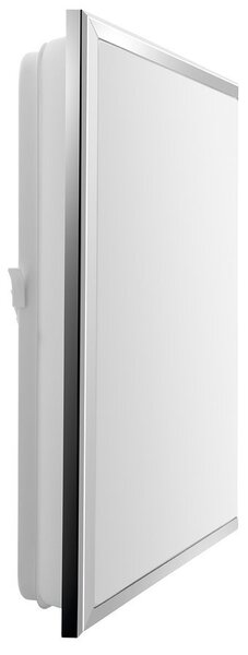 Sapho Sapho, SILVER stropné LED svietidlo 28x28cm, 10W, 230V, 3000K/4000K/6500K, IP44, chróm, AU478