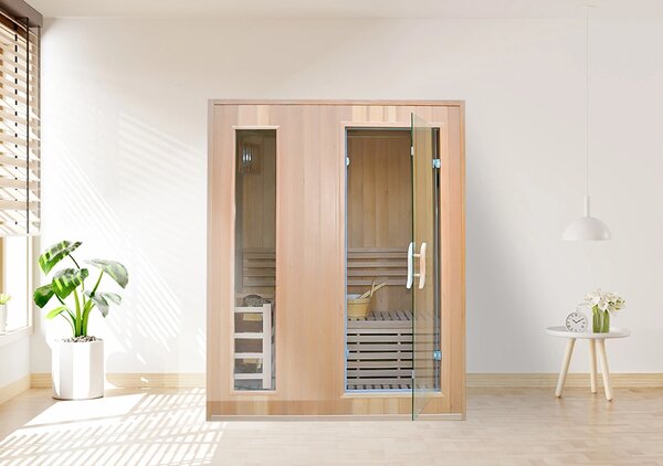 Marimex | Fínska sauna Marimex KOTI L + saunové kachle | 11100109