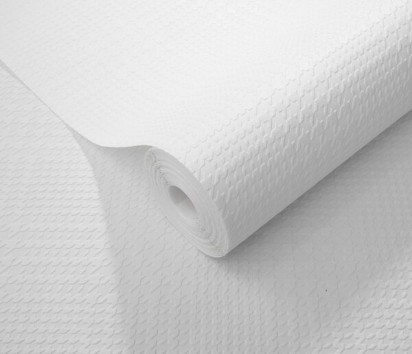 DIMEX | Vliesová tapeta na stenu WPE-902359 | 0,53 x 10,05 m | biela