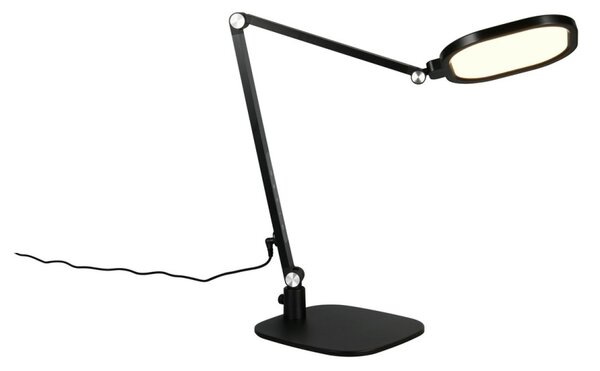 Trio 535810132 LED stolná lampička SERVO | 14W integrovaný LED zdroj | 1400lm | 3000+4200+6500K | vypínač | stmievač