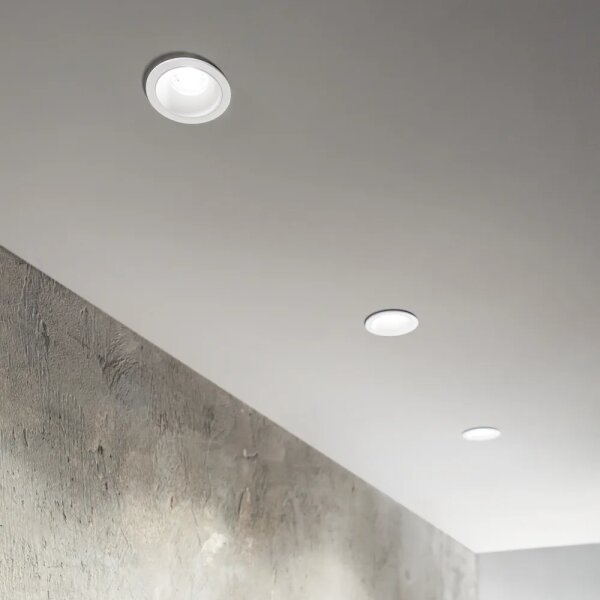 Ideal Lux - LED zapustené podhľadové svietidlo GAME TRIM LED/11W/230V pr. 8,5 cm IP40 biela