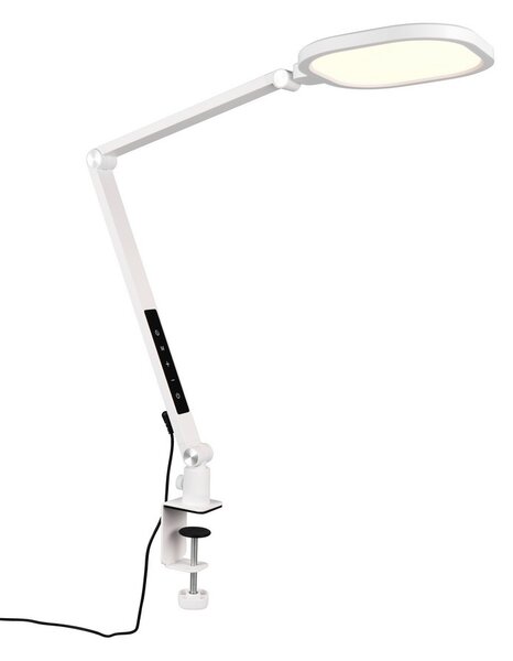 Trio 535810131 LED stolná lampička SERVO | 14W integrovaný LED zdroj | 1400lm | 3000+4200+6500K | vypínač | stmievač