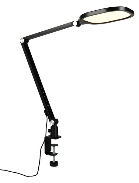 Trio 535810132 LED stolná lampička SERVO | 14W integrovaný LED zdroj | 1400lm | 3000+4200+6500K | vypínač | stmievač