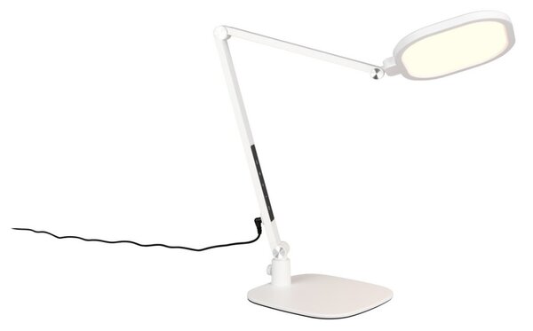 Trio 535810131 LED stolná lampička SERVO | 14W integrovaný LED zdroj | 1400lm | 3000+4200+6500K | vypínač | stmievač