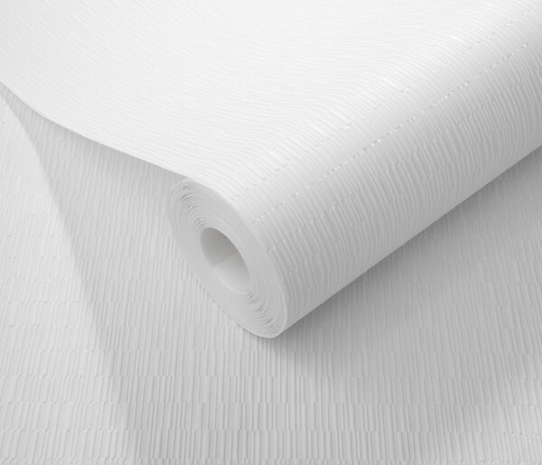DIMEX | Vliesová tapeta na stenu WPE-902347 | 0,53 x 10,05 m | biela