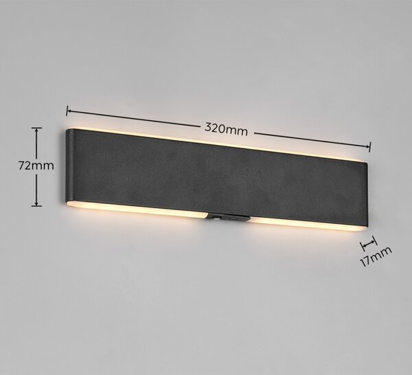 Trio 257619132 LED nástenné svietidlo CONCHIITA | 3W integrovaný LED zdroj | 300lm | 2700-6500K
