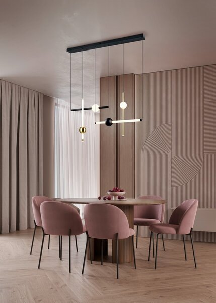 Trio 331510680 LED závesné stropné svietidlo MELITA | 21W integrovaný LED zdroj | 2500lm | 2300+3000+4000K | Trio - SwitchDimmer