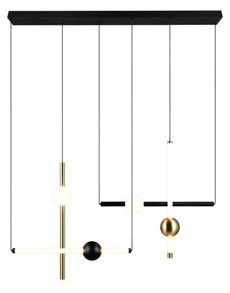 Trio 331510680 LED závesné stropné svietidlo MELITA | 21W integrovaný LED zdroj | 2500lm | 2300+3000+4000K | Trio - SwitchDimmer