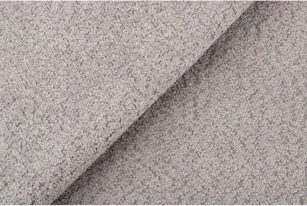 Sivá čalúnená dvojlôžková posteľ s roštom 160x200 cm Tina - Ropez