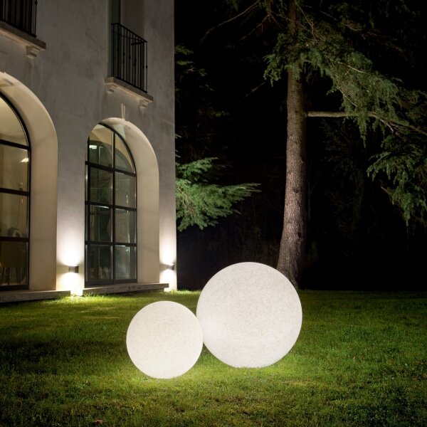 Ideal Lux - Vonkajšia lampa DORIS 1xE27/60W/230V, priemer 58 cm, IP44, sivá