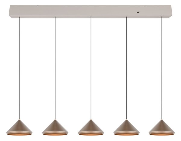 Trio 336210565 LED závesné stropné svietidlo LAGUNA | 5W integrovaný LED zdroj | 500lm | 2300+3000+4000K