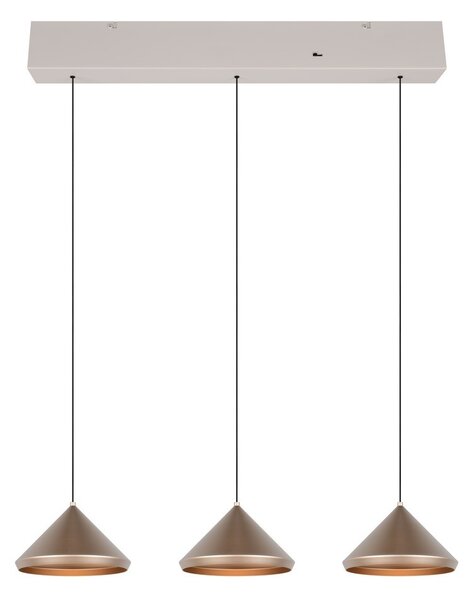 Trio 336210365 LED závesné stropné svietidlo LAGUNA | 5W integrovaný LED zdroj | 500lm | 2300+3000+4000K
