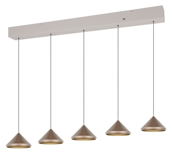 Trio 336210565 LED závesné stropné svietidlo LAGUNA | 5W integrovaný LED zdroj | 500lm | 2300+3000+4000K