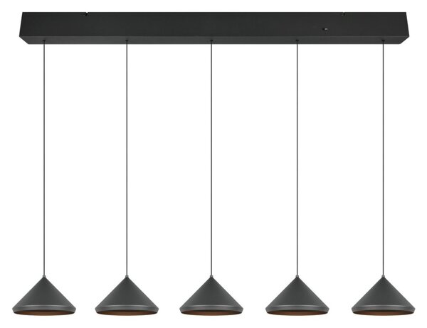 Trio 336210532 LED závesné stropné svietidlo LAGUNA | 5W integrovaný LED zdroj | 500lm | 2300+3000+4000K