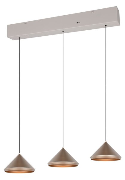 Trio 336210365 LED závesné stropné svietidlo LAGUNA | 5W integrovaný LED zdroj | 500lm | 2300+3000+4000K