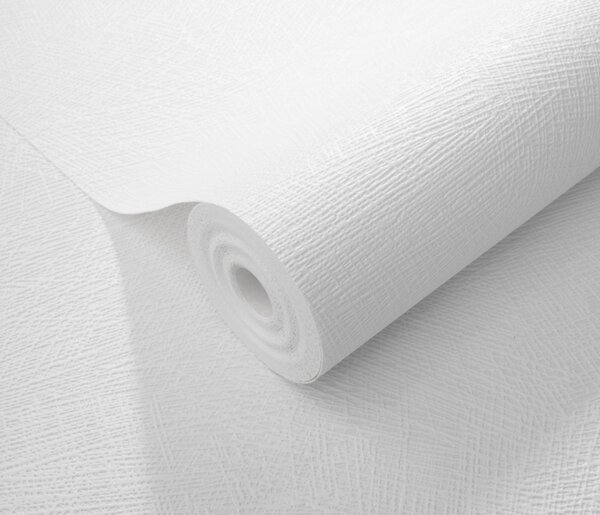 DIMEX | Vliesová tapeta na stenu WPE-902364 | 0,53 x 10,05 m | biela