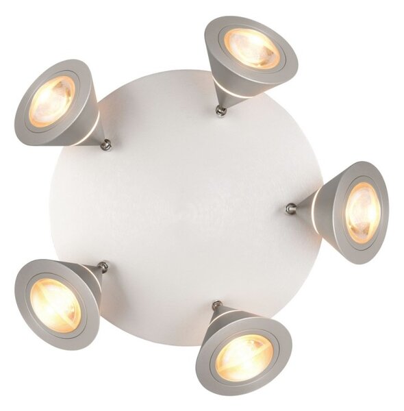 Trio 637010507 LED bodové stropné svietidlo ROMEO | 7W integrovaný LED zdroj | 700lm | 2300+3000+4000K