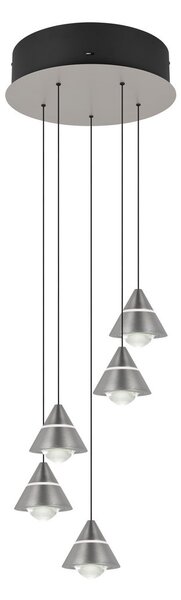 Trio 337030507 LED závesné stropné svietidlo ROMEO | 7W integrovaný LED zdroj | 700lm | 2300+3000+4000K | sťahovacie