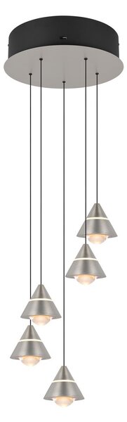 Trio 337030507 LED závesné stropné svietidlo ROMEO | 7W integrovaný LED zdroj | 700lm | 2300+3000+4000K | sťahovacie