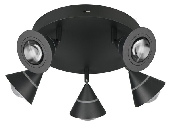 Trio 637010532 LED bodové stropné svietidlo ROMEO | 7W integrovaný LED zdroj | 700lm | 2300+3000+4000K