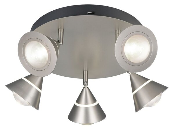 Trio 637010507 LED bodové stropné svietidlo ROMEO | 7W integrovaný LED zdroj | 700lm | 2300+3000+4000K