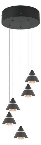Trio 337030532 LED závesné stropné svietidlo ROMEO | 7W integrovaný LED zdroj | 700lm | 2300+3000+4000K | sťahovacie