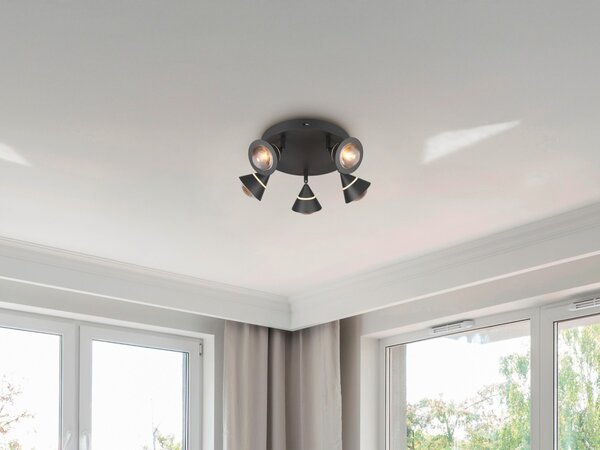Trio 637010532 LED bodové stropné svietidlo ROMEO | 7W integrovaný LED zdroj | 700lm | 2300+3000+4000K