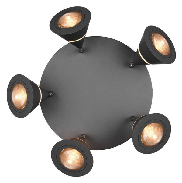 Trio 637010532 LED bodové stropné svietidlo ROMEO | 7W integrovaný LED zdroj | 700lm | 2300+3000+4000K