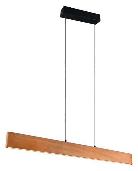 Trio 359710130 LED závesné stropné svietidlo EDGEWOOD | 27W integrovaný LED zdroj | 3100lm | 2700-6000K | stmievač | na lanku | diaľkové ovládanie