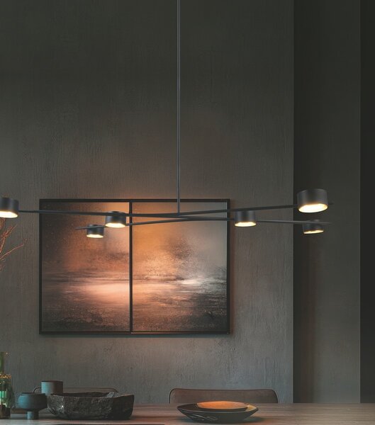 Trio 369000680 závesné stropné svietidlo CODA | 10W GX53
