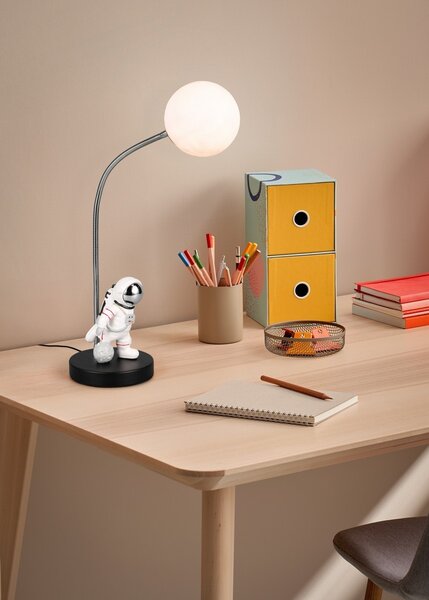 Trio R53801102 LED stolná lampička ARM | 2W integrovaný LED zdroj | 100lm | 2700K | vypínač